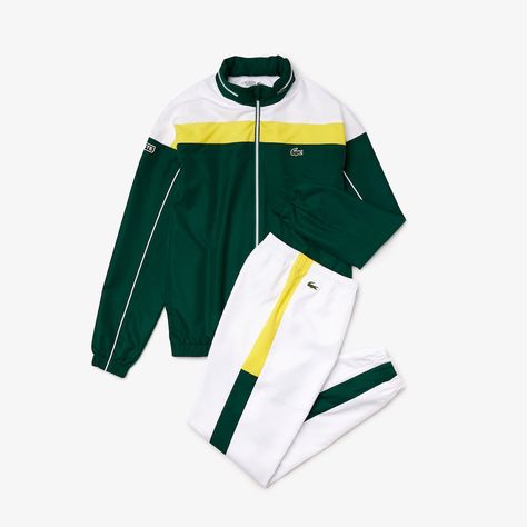 Men's Lacoste SPORT Lightweight Tracksuit | LACOSTE Track Suit Men Style, Lacoste Tracksuit, Mac Ruby Woo, Green Crocodile, Kids Activewear, Lacoste Sport, Track Suit Men, Young Athletes, Lacoste Men