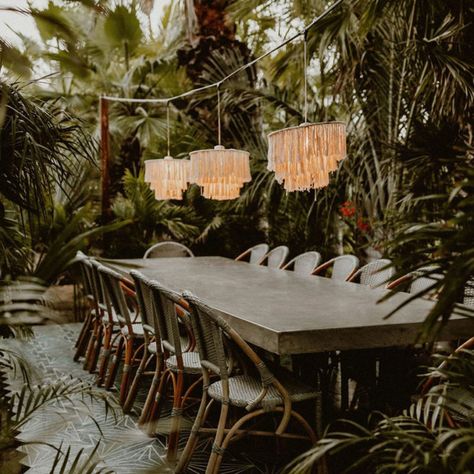 Acre Baja: Hotel in San Jose del Cabo - STAY SOME DAYS Jungle Dining Room, Acre Baja, Backyard Dinner, Backyard Dinner Party, Boho Space, San Jose Del Cabo, Private Dining Room, Natural Ventilation, Welcome To The Jungle