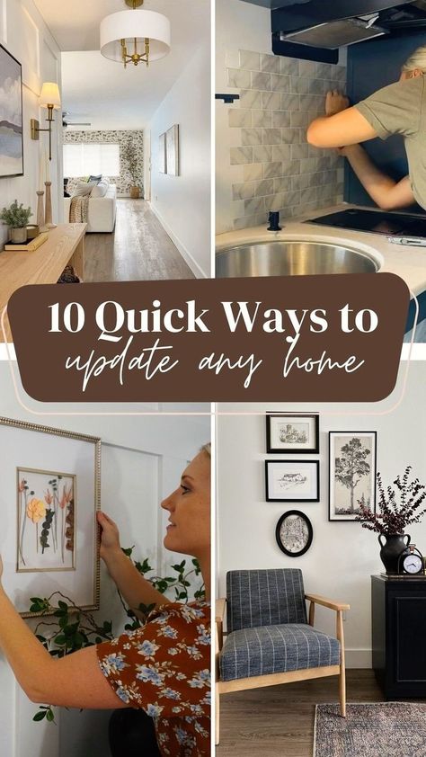 Revamp your home on a budget with our 10 easy and low-cost DIY home improvement ideas. Learn how to upgrade your space without breaking the bank - add style with simple ways to update your home. Cheap Diy Home Improvements, Diy Home Improvement Ideas, Diy Home Improvements, Rearranging Furniture, Home Improvement Ideas, Bedroom Upgrade, Home On A Budget, Living Room Renovation, Update Your Home