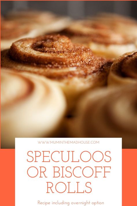 These speculoos or biscoff rolls are soft, fluffy & packed with Biscoff spread! They are a delicious alternative to cinnamon rolls. Biscoff Rolls, Perfect Pizza Dough, Biscoff Spread, Warm Breakfast, Seasonal Treats, Breakfast Treats, Rolls Recipe, Cooking With Kids, Cinnamon Roll