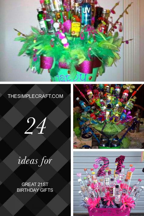 24 Ideas for Great 21st Birthday Gifts - Home Inspiration and Ideas | DIY Crafts | Quotes | Party Ideas  #BirthdayGiftforbestfriend #BirthdayGiftforteens #BirthdayGiftforboyfriend #funnyBirthdayGift #BirthdayGiftforwomen #BirthdayGiftformom Boys 21st Birthday Gift Ideas, Guys 21st Birthday Gifts, 21 St Birthday Gift Ideas, 21st Birthday Baskets For Her, Sons 21st Birthday Ideas Gift, Birthday Alcohol Gift Ideas, 21st Birthday Basket For Guys, 21 Birthday Basket For Guys, Male 21st Birthday Ideas Gift