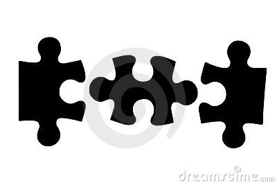 three puzzle piece | Three Different Black Puzzle Pieces Royalty Free Stock Photos - Image ... Three Puzzle Piece Tattoo, Matching Tattoos For Three, Tattoos For Three, Bro Tattoos, Tattoo Infinity, Puzzle Piece Tattoo, Svg Pictures, Puzzle Tattoos, Paintings Diy