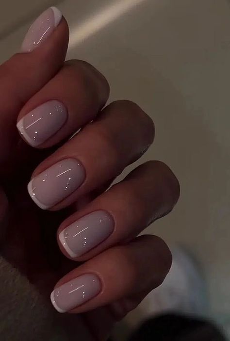 Easy Summer Nails, Short Classy Nails, Girl Nails, Minimal Nails, Casual Nails, Classic Nails, Neutral Nails, Girls Nails, Minimalist Nails