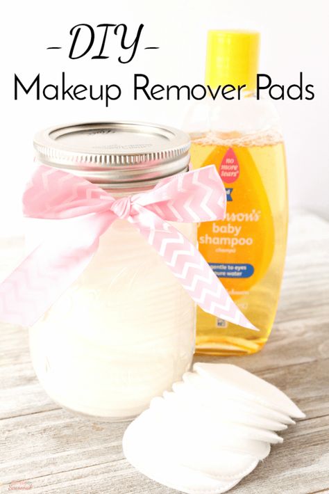 Diy Makeup Remover Pads, Homemade Makeup Remover, For Eye Makeup, Diy Makeup Remover, Easy Home Recipes, Best Makeup Remover, Homemade Makeup, February Nails, Makeup Remover Pads