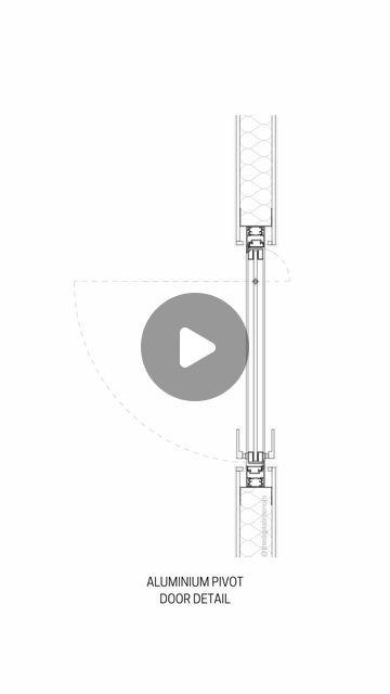 Sprina Singh - Digital Interiors on Instagram: "Aluminium Pivot Door Detail 🚪   Check out the April Subscription for more Details.  Link is in my BIO 🫶  Disclaimer: The details shown in the drawings are not extracted from these designs in the photos. The details serve as illustrative examples of how similar details could appear in real life. Please note that these specifics are not associated with the showcased projects.  Please also check country codes and regulations before using these details for your design!  Please let me know if you want me to tag your project. Otherwise I have referenced the company on the bottom right in the images. 🙏  #interiordesign #interiordesigner #interiordesigndetails #details #detailing #detail #architecturaldetails #architecturedetails #architect #archi Pivot Door Detail, Pivot Doors Detail, Pivot Door, Door Detail, Pivot Doors, Detailed Drawings, You Want Me, Door Design, Architecture Details