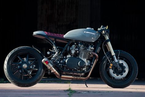 Kawasaki Kz750 Cafe Racer, Kawasaki Kz650 Cafe Racer, Kawasaki Kz650, Motos Kawasaki, Kawasaki Cafe Racer, Motorcycle Kawasaki, Bike Restoration, Yamaha Xs650, Cafe Racer Moto