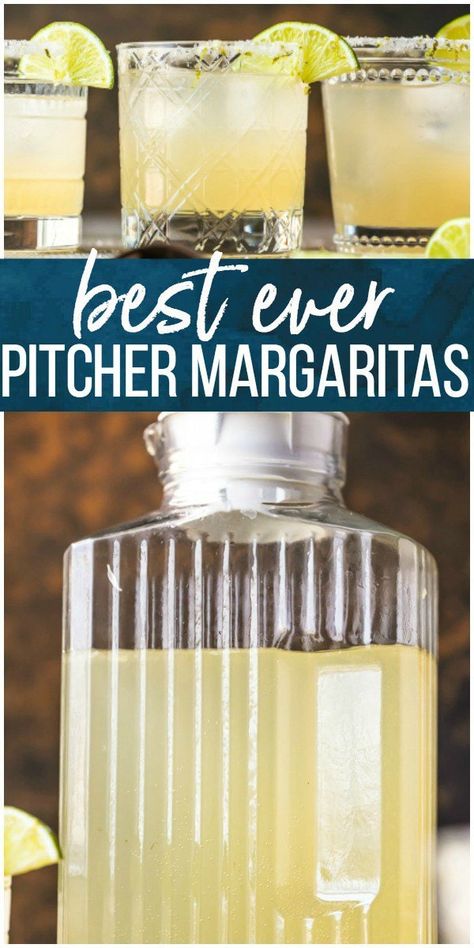 Margarita Pitcher Recipe, Pitcher Margaritas, Tommy's Margarita, Pitcher Margarita Recipe, Perfect Margarita Recipe, Margarita Pitcher, Pitcher Of Margaritas, Best Margaritas, Best Margarita