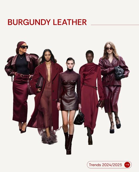 9 trends for 2024-2025 2024 Runway Trends, Aw 2024-2025, Fw24 Trends, Winter Trends 2024, Board Layout, Leather Trend, Fall Closet, Autumn Trends, Winter Capsule