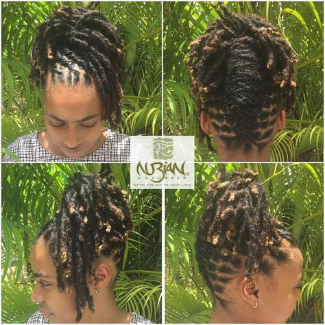 Lock Updo Dreadlocks Black Women, Loc Styles For Short Thick Locs, Natural Locks Dreadlocks, Loc Mohawk Styles, Loc Styles Medium Updo Women, Dreadlock Wedding Hairstyles, Hair Care Routine Products, Short Dreadlocks Hairstyles, Rainbow Hair Color Ideas