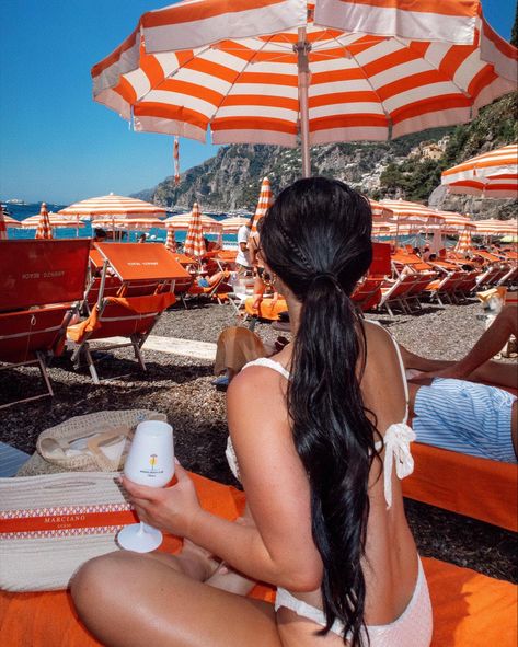 Arienzo Beach Club in Positano, Italy wearing Monday Swimwear Arienzo Beach Club Outfit, Italy Poses Photo Ideas, Amalfi Picture Ideas, Italy Beach Pictures, Positano Beach Pictures, Positano Italy Picture Ideas, Arienzo Beach Club Positano, Amalfi Photo Ideas, Beach Club Photos