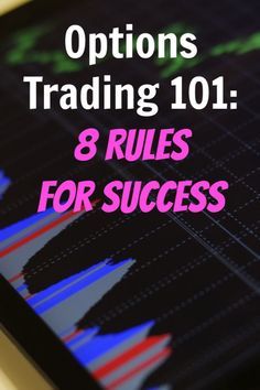 Maybe you've heard of people making money trading options. Here's how to get started and set yourself up for success. Stock Options Trading, Rules For Success, Trading Options, Option Trader, Set Yourself Up For Success, Stock Trading Strategies, Options Trading Strategies, Trading Quotes, Option Strategies