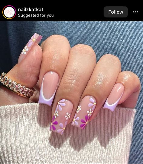 Spring Acrylic Nails, Summery Nails, Girly Acrylic Nails, Classy Acrylic Nails, Nail Sets, Acrylic Nails Coffin Short, Press Ons, Short Acrylic Nails Designs, Pink Acrylic Nails