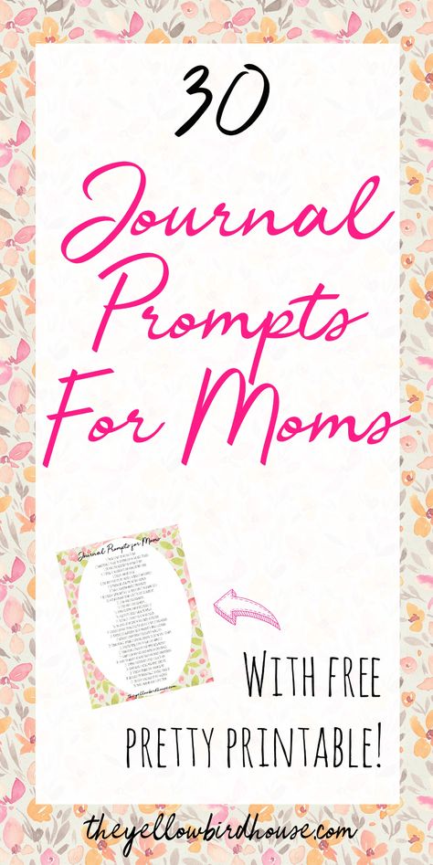 We'd like to keep our thoughts & emotions organized but it can be hard to find inspiration to write. Try these journal prompts for moms to get you started! 30 Journal Prompts, Mom Journal, Parenting Mistakes, Pumping Moms, Baby Sleep Problems, First Time Moms, Busy Life, Journal Writing, Journal Prompts