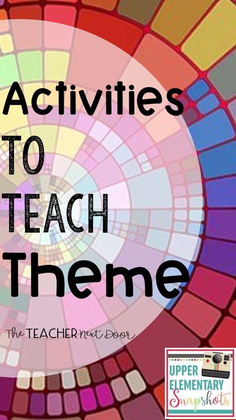 Teaching upper elementary kids to identify the theme can be tricky! Not only do students need to have a strong comprehension of the story's elements (like plot, setting, and characters), but they also have to be able to make inferences about the author's message from the passage. Find lots of ideas and activities to make your theme lessons more effective in this post. #3rdgradetheme #4thgradetheme #5thgradetheme #3rdgradecentralmessage #3rdgradereading #4thgradereading #5thgradereading Theme Lessons 3rd Grade, Theme Lessons 4th Grade, Teaching Theme 3rd Grade, Third Grade Novel Study, Theme Third Grade, Free Reading Passages, Citing Text Evidence, Teaching Figurative Language, Geometry Activities