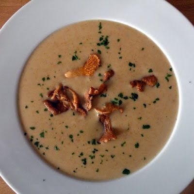 Bavarian Style Chanterelle Cream of Mushroom Soup @keyingredient #soup #chicken Wild Mushroom Recipes, Mushroom Soup Recipe, Mushroom Soup Recipes, Austrian Recipes, Chicken Base, Cream Of Mushroom Soup, Cream Of Mushroom, Delicious Soup Recipes, Polish Recipes