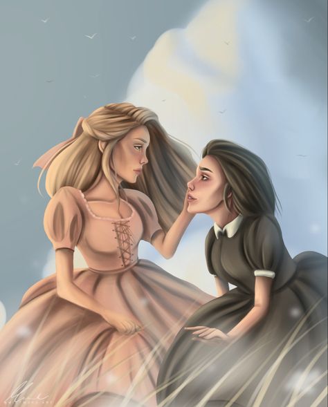 Sophie And Agatha Fanart, Sophie And Agatha, The School For Good And Evil, Book Fanart, School For Good And Evil, Book Works, Book Things, Fantasy Book, Good And Evil