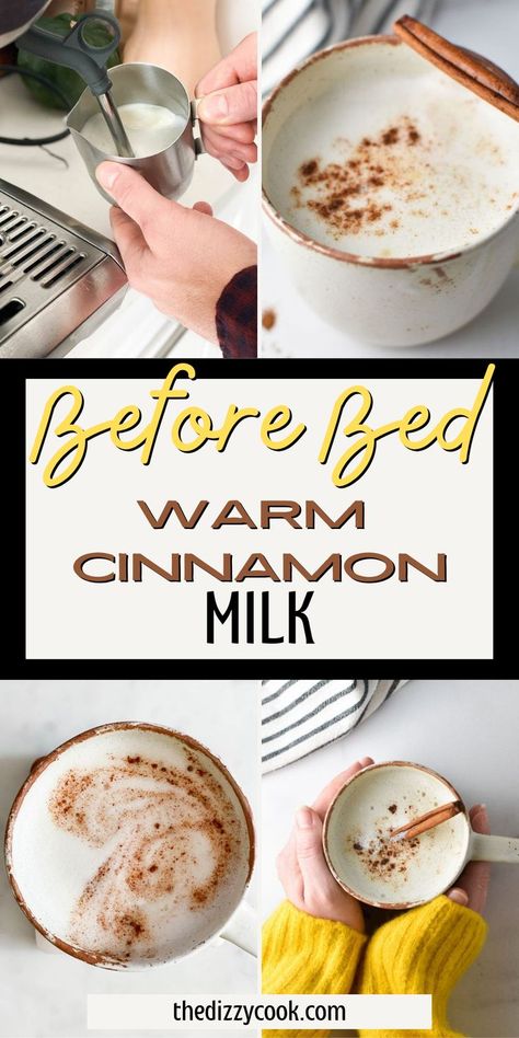 Warm Milk Recipe, Milk Frother Recipes, Frother Recipes, Warm Drinks Recipes, Dizzy Cook, Caffeine Free Drinks, Milk Drinks, Migraine Diet, Milk Tea Recipes