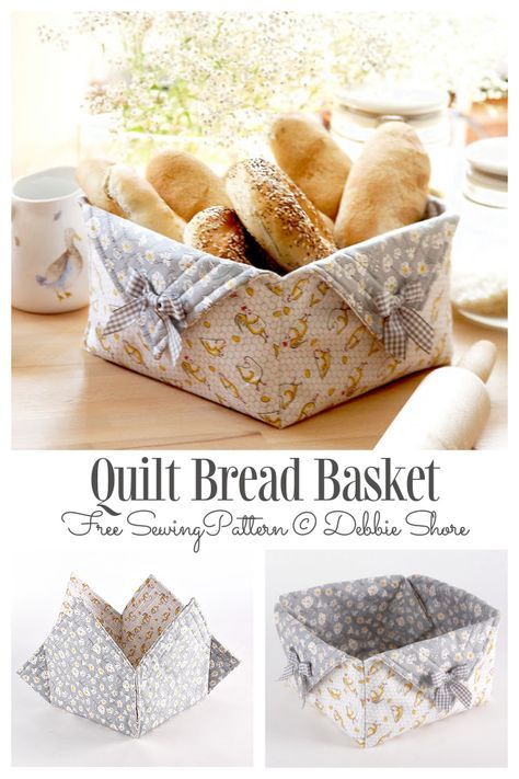 Fabric basket tutorial