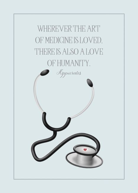 Happy Doctors&rsquo; Day Hippocrates Quote Stethoscope with Heart card Doctors Diary, Wallpaper Medical, Hippocrates Quotes, Doctor Wallpaper, Doctors Day Quotes, Happy Doctors Day, Heart Stethoscope, Medical Quotes, God Bible