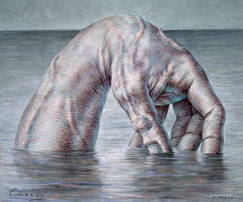 The Irreverent Pastel Drawings of Ricardo Cinalli Hand Grabbing Fabric, Hand Grabbing, Master Drawing, Definition Art, Pencil Painting, Louise Bourgeois, Detailed Drawings, Pastel Drawing, Male Art