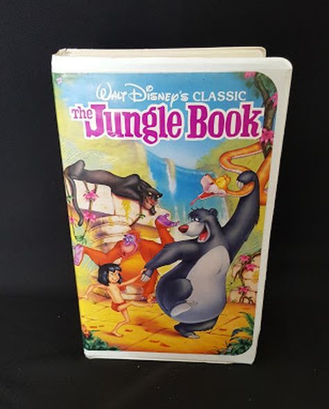 Jungle Book Disney, The Jungle Book, Vhs Movie, Rare Videos, Vhs Tapes, Vhs Tape, Disney Home, Famous Books, Classic Disney