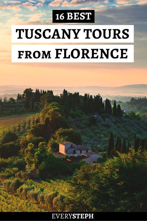 Are you looking for Tuscany tours from Florence? Whether you’re eager to go wine tasting, photograph the landscape, or get lost in medieval walled towns, you’ll find just the tour for you in this post. | Tuscany tours from Florence wine | Tuscany wine tours from Florence | best Tuscany tours | best tours in Tuscany | best Tuscany wine tours | Tuscany from Florence | Tuscany day trips from Florence | best day trips from Florence to Tuscany Tuscany Wineries, Tuscany Wine Tour, Day Trips From Florence, Tuscany Wine, Bella Ciao, Things To Do In Italy, Winery Tours, Florence Tuscany, Italy Travel Tips