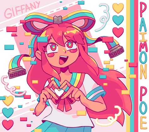 Giffany Gravity Falls Fanart, Pink Fanart, Giffany Gravity Falls, Fall Sides, Cool Pixel Art, Gravity Falls, Gravity, Pixel Art, Super Cute