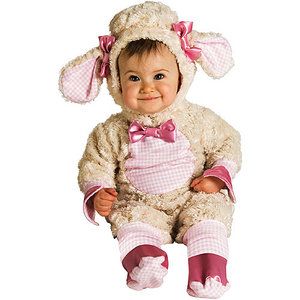 Pink Lamb Infant Halloween Costume Baby Lamb Costume, Last Minute Halloween Kostüm, Sheep Costume, Lamb Costume, Costume Beige, Newborn Costume, Party City Costumes, Animal Halloween Costumes, Baby Costumes Girl