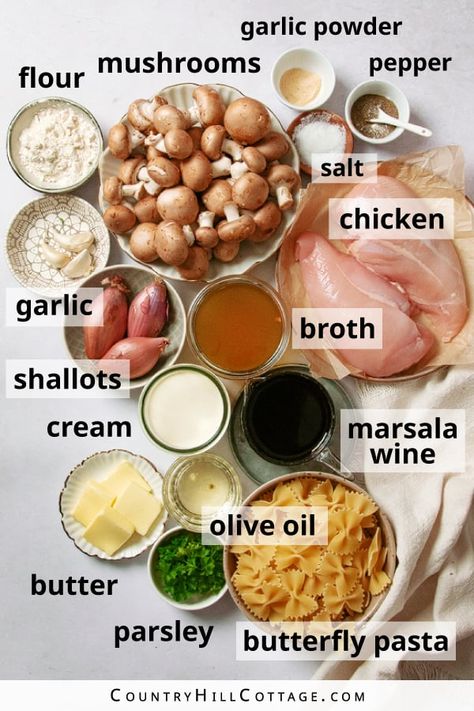 Chicken Marsala Carrabas Copycat, Chicken Marsala Recipe, Chicken Marsala With Buttered Noodles, Cheesecake Factory Chicken Marsala Recipe, Copycat Cheesecake Factory Chicken Marsala, Cheesecake Factory Chicken Marsala, Chicken Marsala Creamy, Natasha’s Kitchen Chicken Marsala, Marsala Recipe