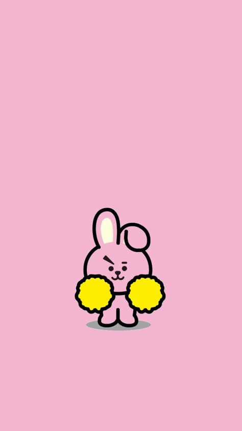 BTS COOKY WALLPAPER JEONJUNGKOOK JUNGKOOK BT21 | do not repost on pinterest | Wallpapers, Bts, Pink