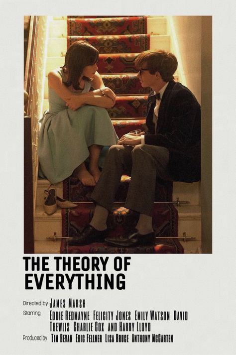 Theory of everything movie poster vintage retro classic Halloween Costume Movie, Romcom Movies, Indie Movie Posters, Theory Of Everything, The Theory Of Everything, Posters Movie, Movies To Watch Teenagers, Poster Vintage Retro, Iconic Movie Posters