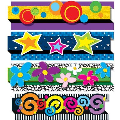 Carson Dellosa Publications Decorative Designs Pop-its Classroom Border Set Soft Board Decoration, Diy Crafts For School, Bulletin Borders, Diy Bulletin Board, Classroom Borders, School Border, Bulletin Boards Classroom Decor, School Board Decoration, Bulletin Board Borders