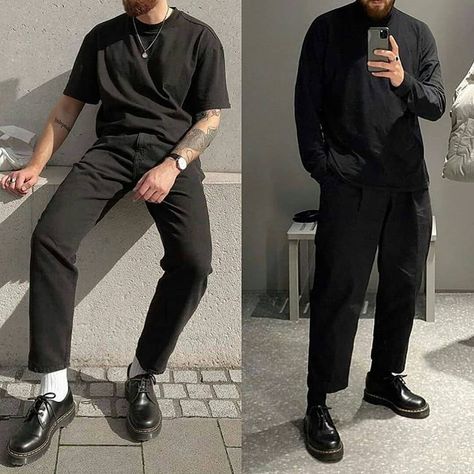 Sneakers & Streetwear | Simple Fits! 👔 1, 2, 3 or 4? 💭 Follow us, @stonedfits, for more! 👻 ⇁ Credits: @juliusgod Credits: @reanishu Credits: @the.simons | Instagram Dr Martens Low Outfit Men, Dr Martens Low Outfit, 1461 Dr Martens Outfit Men, Low Dr Martens Outfit, Oxford Shoes Outfit Men, Low Doc Martens Outfit, Dr Martens Men Outfit, Doc Martens Outfit Men, Doc Martens Mens