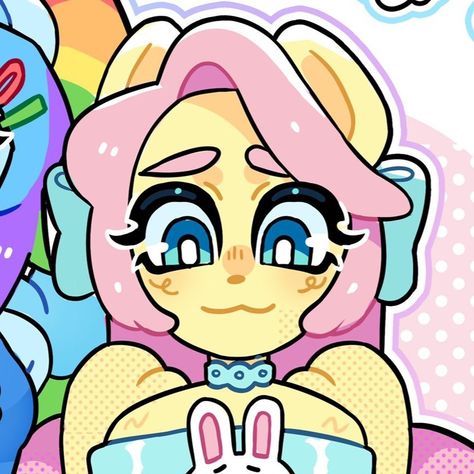 Flutterdash Matching Icons, Mlp Matching Icons, Flutter Shy, Pony Cartoon, Mlp Icons, Cartoon Icons, Fluttershy, Drawing Tutorials, Matching Pfps