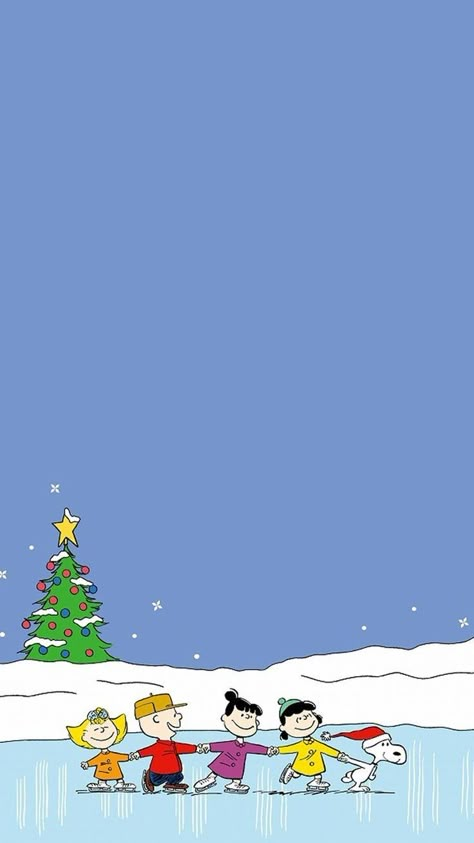 Snoopy Skating, Charlie Brown Wallpaper, Peanuts Wallpaper, Christmas Wallpaper Iphone Cute, Xmas Wallpaper, Snoopy Wallpaper, Christmas Phone Wallpaper, Snoopy Pictures, Cute Christmas Wallpaper