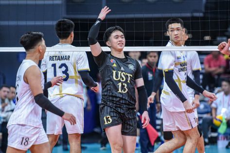 UST ‘on right track’ after rousing opener in UAAP volleyball Uaap Volleyball, University Of Santo Tomas, Volleyball Tournament, Volleyball Tournaments, National University, Manila Philippines, Long Road, Final Four, Training Camp