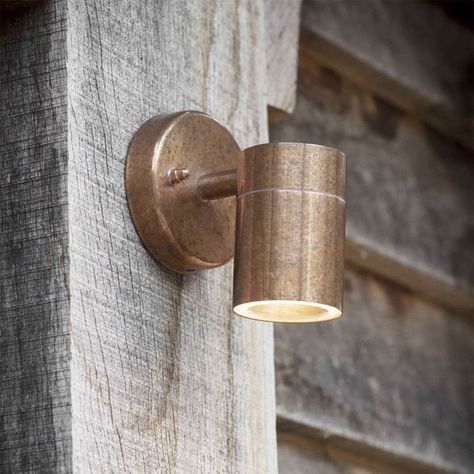 Outside Wall Lights | Traditional & Contemporary Outdoor Wall Lights Large Outdoor Wall Lights, Bungalow Extension, Outside Lights, Mcm Lighting, Garden Spotlights, Fish Lamp, Adjustable Wall Light, Wall Spotlights, Exterior Wall Light