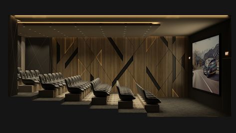 CINEMA on Behance Small Cinema Room, Home Theatre Design, Indian Bedroom Design, Small Home Theaters, Auditorium Design, Home Theater Room Design, Hotel Floor Plan, Theater Room Design, Best Home Theater