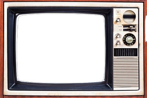 Tv White Background, Tv Frame Design, Tv Screen Aesthetic, Hollywood Moodboard, Tv Template, Old Tv Screen, Old School Tv, World Television Day, Tv Png