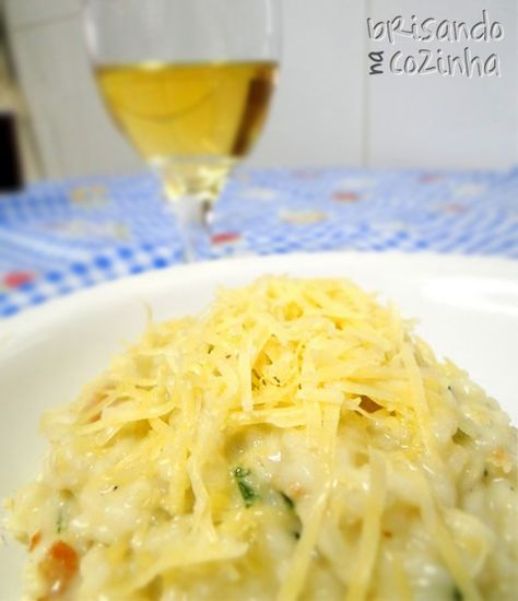 Brisando na Cozinha: Risoto de Queijos e Bacon Blackhead Extractor Tool, Pore Vacuum, Blackhead Vacuum, Extractor Tool, Risotto Recipes, Brazilian Food, Portuguese Recipes, Chef Recipes, Fabulous Foods