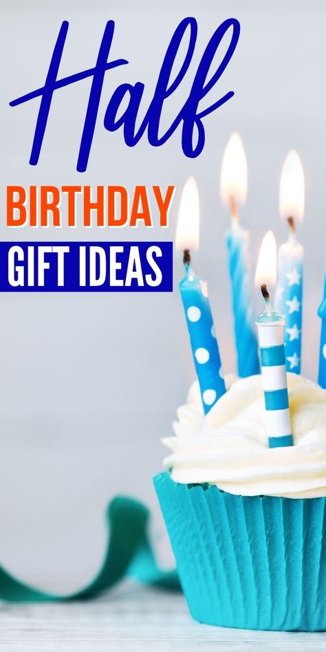 Best Half Birthday Gift Ideas | Half Birthday Present Ideas | Celebrate Your Half Birthday | Half Birthday Ideas | #gifts #giftguide #presents #halfbirthday #creative #uniquegifter Half Birthday Ideas, Birthday Ideas Gifts, Birthday Ideas For Girls, Happy Half Birthday, Half Birthday Party, Birthday Present Ideas, Milestone Birthday Gifts, 2nd Birthday Gifts, Healthy Gift