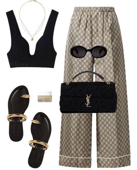 Gucci Print, Slay All Day, Classy Casual, Casual Chic Outfit, Cute Simple Outfits, Summer Fashion Outfits, Looks Style, Lookbook Outfits, Looks Vintage