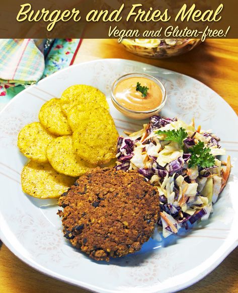 Rockin’ Black Bean Burgers - Jazzy Vegetarian - Vegan and Delicious! Spicy Burger Sauce, Jazzy Vegetarian, Gluten Free Burger, Black Bean Burger Recipe, Spicy Burger, Black Bean Burger, Quick Vegan Meals, Leafy Green Salads, Bean Burgers