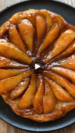 Pear Tart Tatin Recipe, Pear And Ricotta Tart, Gordon Ramsay Pear Tarte Tatin, Spiced Pear Tart, Vegan Pear Tart, Pear Tarte, Pear Tarte Tatin, Tarte Tatin Recipe, Crowded Kitchen