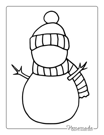 Snowmen Coloring Pages Free Printable, Snowmen Pictures Free Printable, Free Printable Snowman Template, Santa Craft Preschool, Winter Hat Printable, Snowman Pictures Image, Snowman Printables Free Templates, Free Snowman Printables, Snowman Template Free Printable