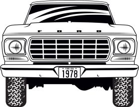 Ford 79, Truck Tattoo, Black Spirit, 1979 Ford Truck, Chevy Diesel Trucks, Trucks Chevy, Trucks Ford, Cool Car Drawings, Built Ford Tough