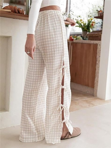 Women Y2k Striped Print Pants Casual Loose Fit High Waist Drawstring Wide Leg Pop Pants Vintage Streetwear Lounge Pants at Amazon Women’s Clothing store Vintage Streetwear, Amazon Women, Lounge Pants, Printed Pants, Stripe Print, Clothing Store, Casual Pants, Spring Summer Fashion, Wide Leg