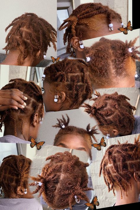 Starter Locs Women, Starter Locs 4c, Finger Coils Natural Hair 4c, Starter Locs 4c Hair, Locs 4c, Starter Dreads, Short Twists Natural Hair, Locs For Women, Afro Hair Styling