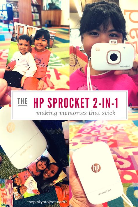 Make Memories Stick with the HP Sprocket 2-in-1 Sprocket Ideas, Hp Sprocket Photo Printer, Hp Sprocket, Capture Memories, Make Memories, Photo Printer, Making Memories, The Go, Blogging