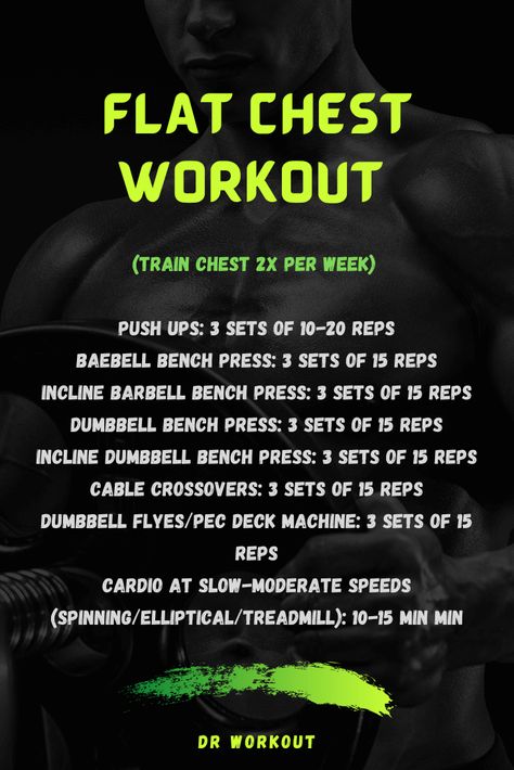 Flat Chest Workout Workouts For Smaller Chest, Smaller Chest Workout, Ftm Workout, Insane Chest Workout, Beginner Workout For Men, Strength Workout Plan, Mens Full Body Workout, Chest Workout For Men, Small Waist Workout